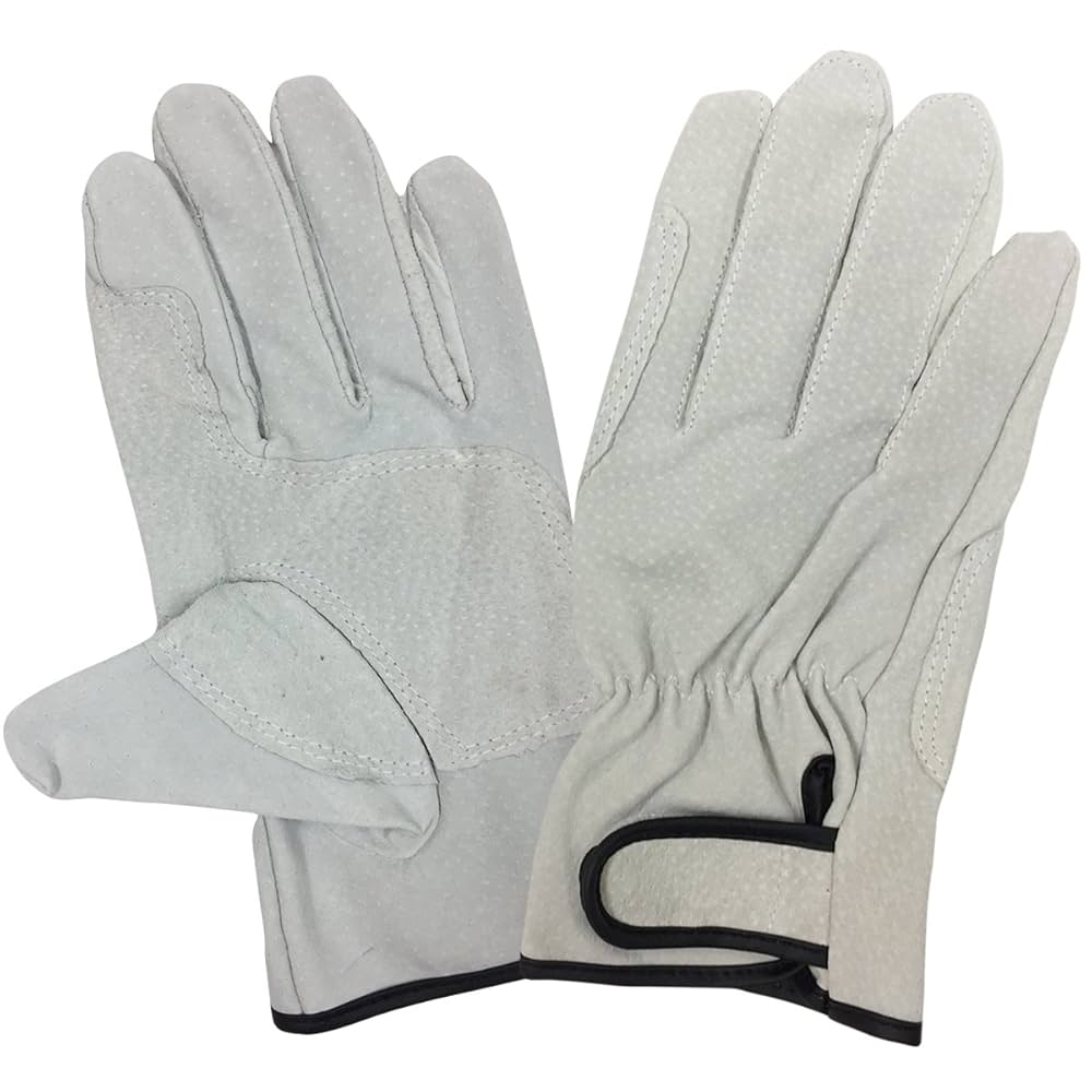 Amazon | [ACE] 【まとめ買い】[10双パック] 作業手袋 豚床革